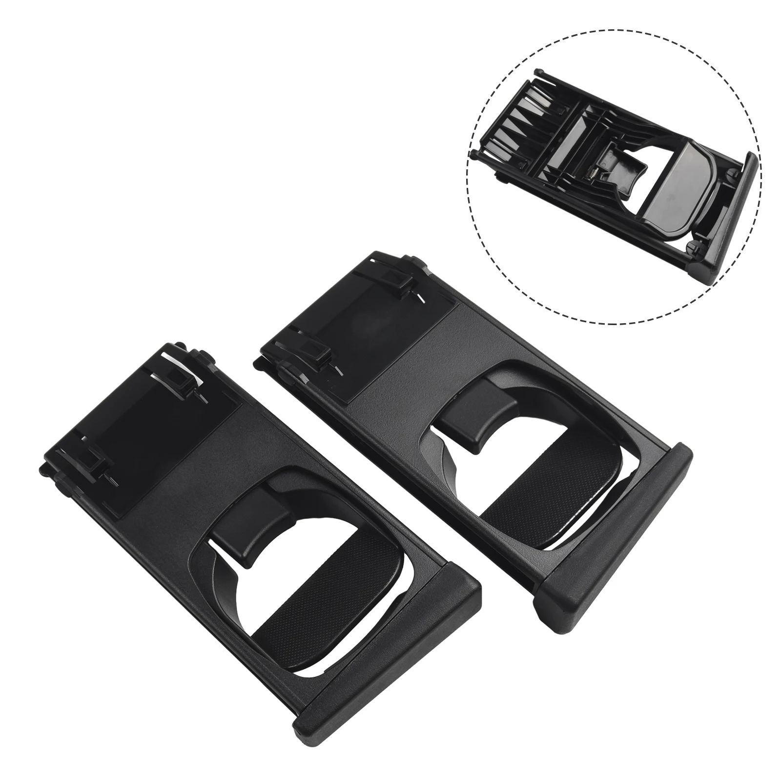 

2x Pair Cup Holder 55604-0K010 Correct Connector Direct Installation For Toyota Hilux Pickup Fortuner Vigo SR Durable High Grade