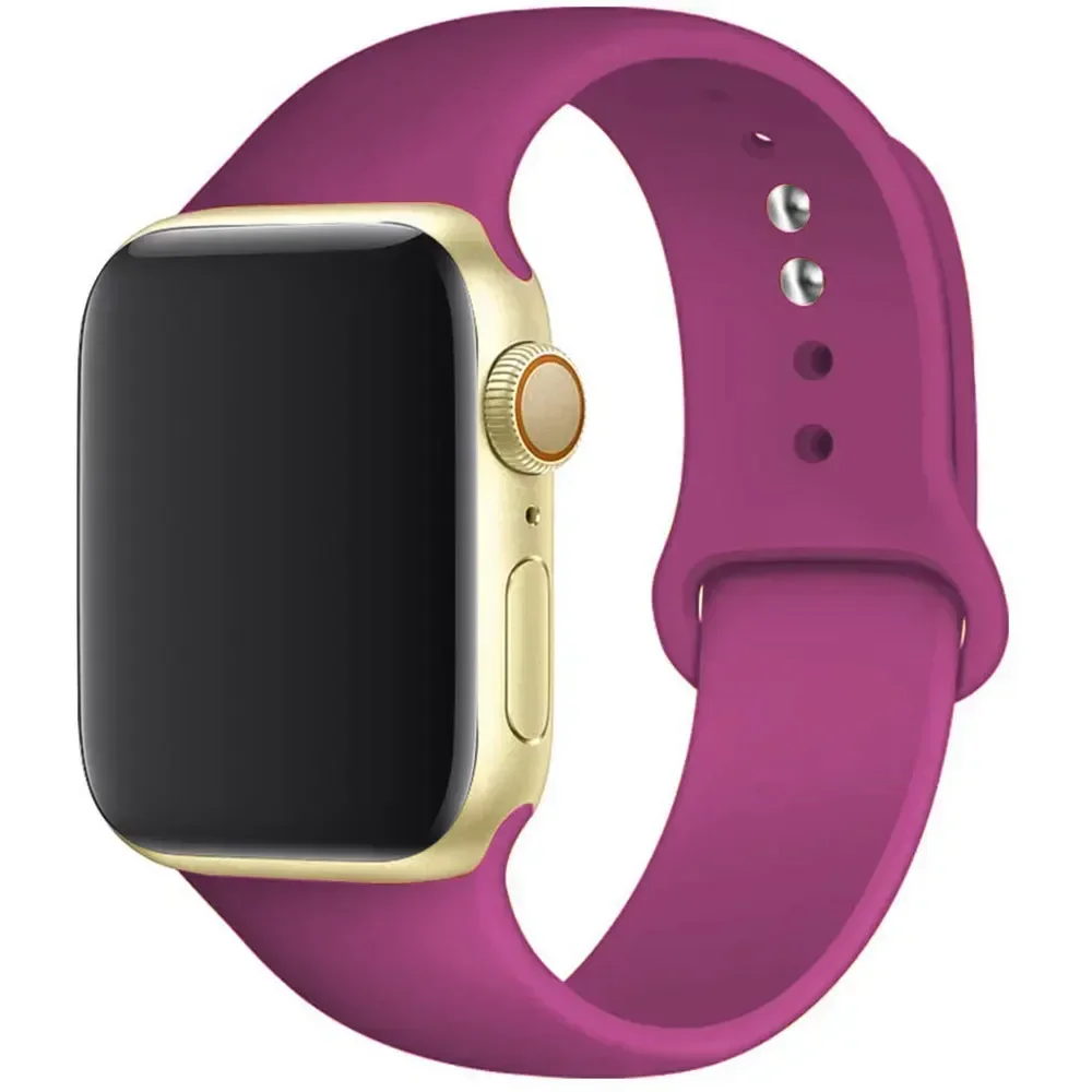 Premium Silicone Sport Band for Smartwatch - Vibrant & Durable Design for Everyday Wear