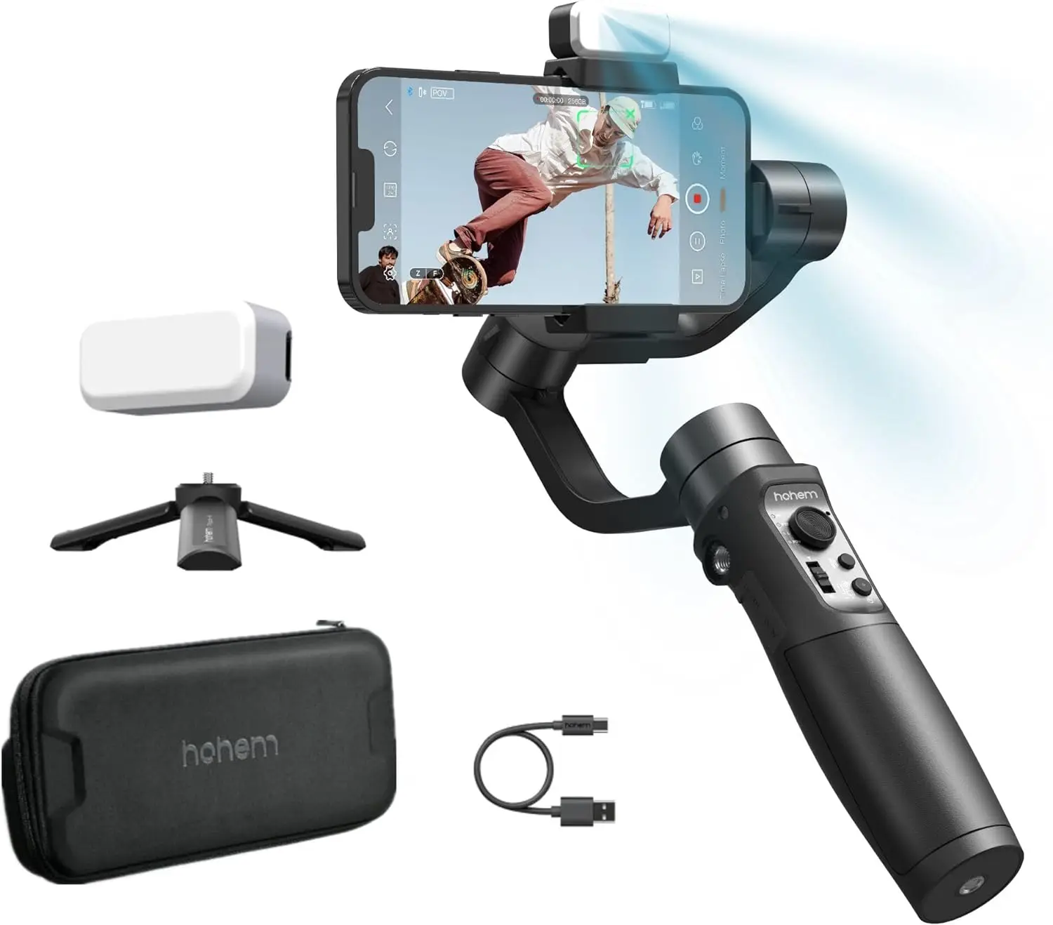 hohem iSteady Mobile Plus Kit Smartphone Gimbal Stabilizer,3