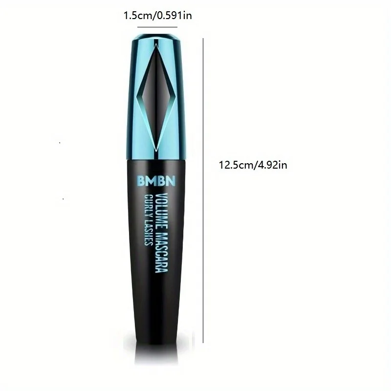 Mascara, Waterproof and Sweat Proof, Fast Drying and Anti Smudge, Long-Lasting Makeup, Create Thick & Natural Eye Makeup - 4