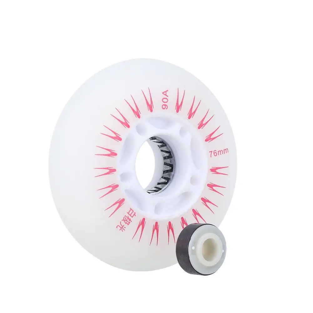 4개입 성인용 70mm 68mm 64mm 60mm 62mm 플래시 휠 야외 인라인 스케이트..