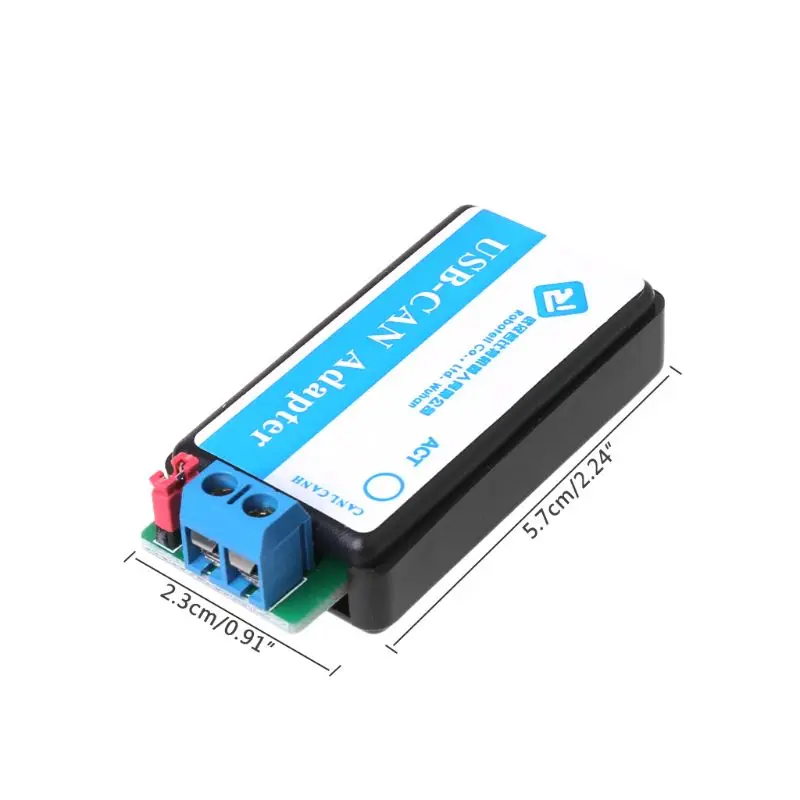 New USB To CAN Debugger USB-CAN USB2CAN Converter Adapter CAN Bus Analyzer