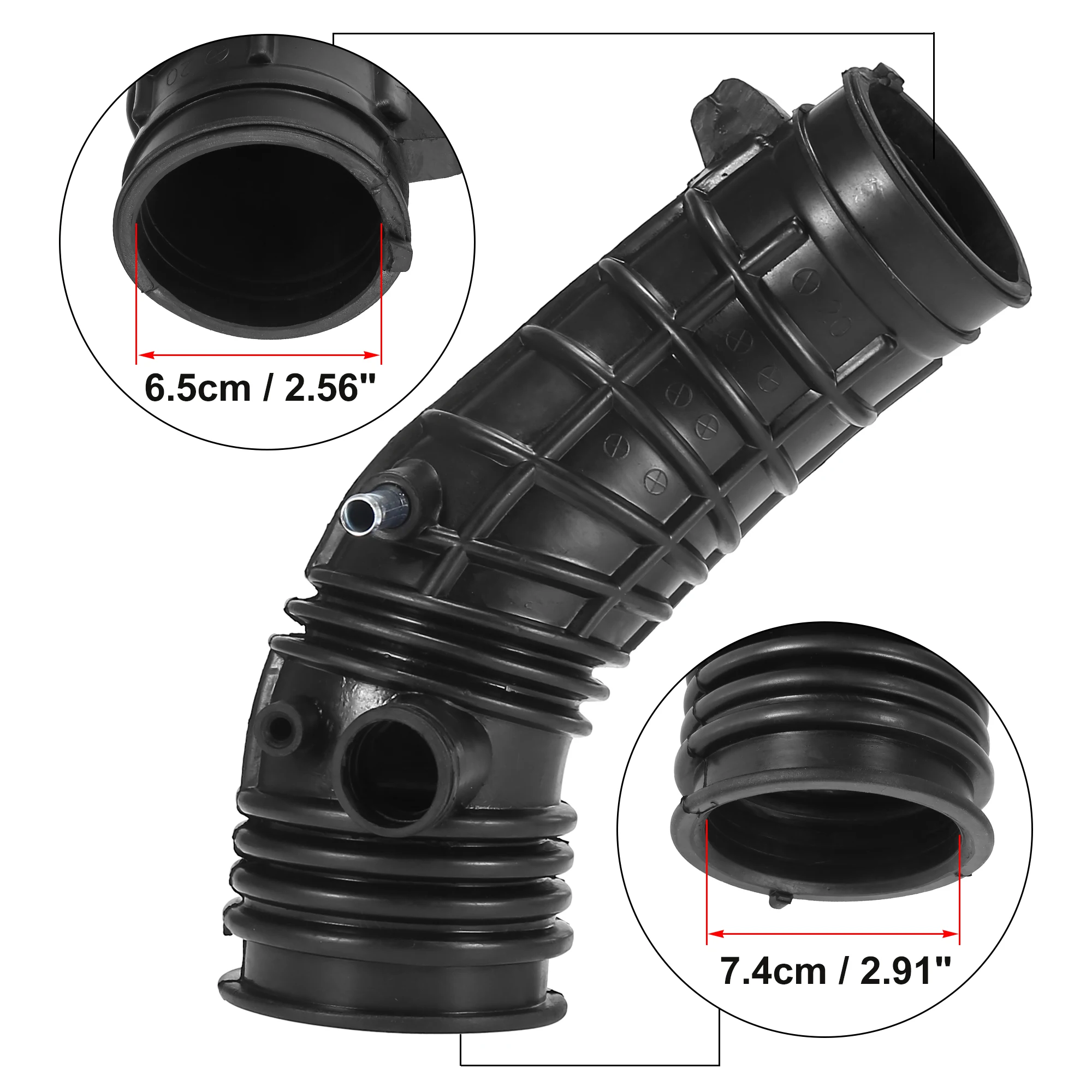 Air Intake Hose Tube Pipe  For Honda Accord 2.4L 2006-2007 & ACURA TSX 2005-2008 17228-RAA-A10 17228RAAA10 5
