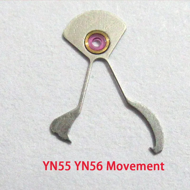 2PCS YN55 YN56 YN77 YN57 Movement Movt Automatic Fork and Automatic Wheel Fit Oriental Double Lion Watch Repair Spare Parts