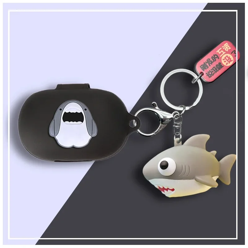 Shark Cartoon Protective Case Cover