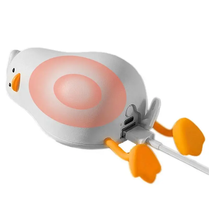 

Battery Hand Warmer Multifunctional Rechargeable Power Bank Handwarmer Cute Duck Portable Warmer Outdoors Women Men Golf Cold