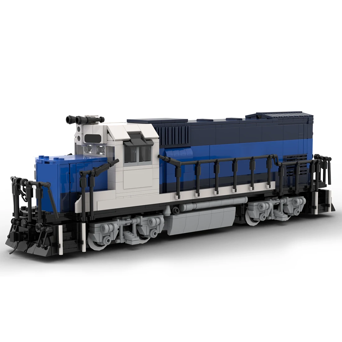 

Authorized MOC-104623 SALT GP15 Retro Train 1440PCS City Series Trains Building Blocks MOC Set Toys By Yellow.LXF