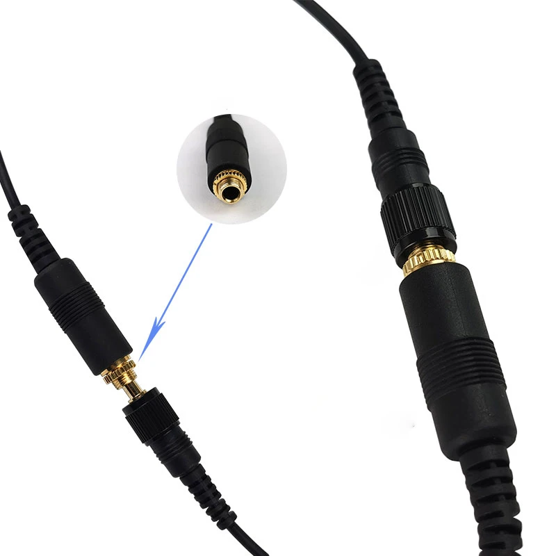 Timecode Connettore Microfono Audio Femmina 3 Pin Montaggio A Pannello - Compatibile Con Sennheiser, Zaxcom, Wisycom - FVB.00.303.NLAE24 (Incasso) - 6