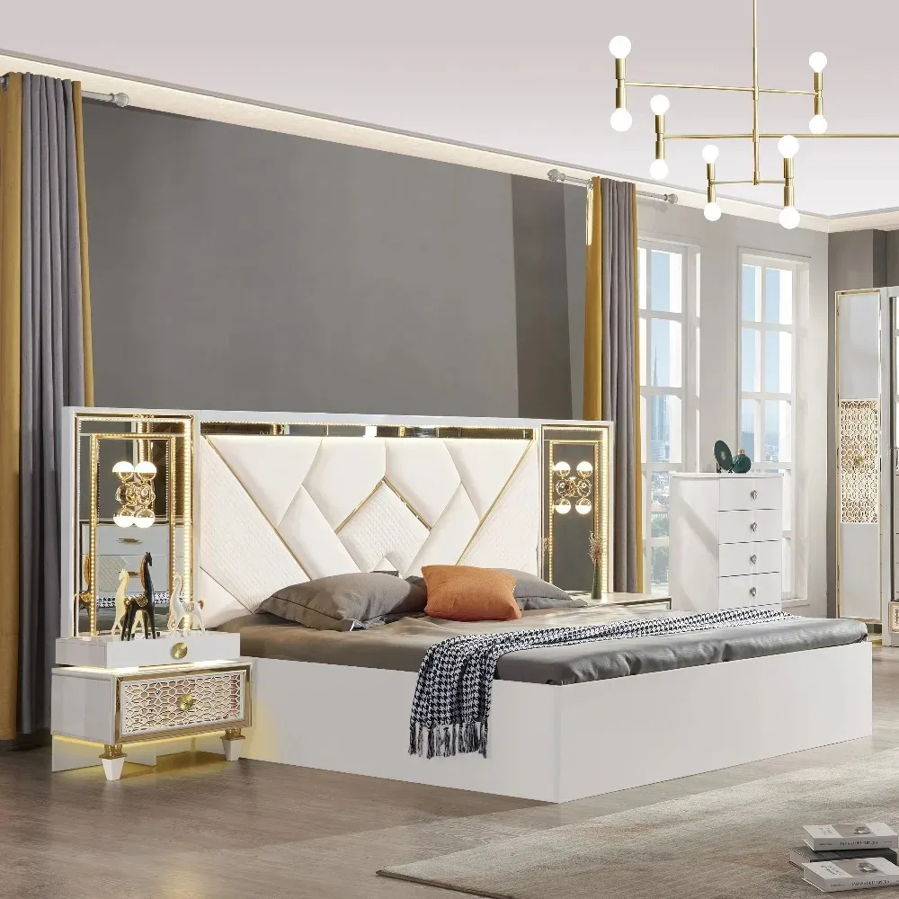 Luxurious King-Size Bedroom Furniture Set – Home & Hotel 2