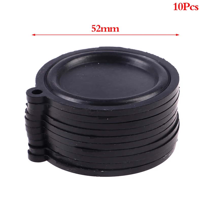 물 히터용 압력 다이어프램, 가스 액세서리, 물 연결 히터 부품, 블랙 45mm,50mm,52mm,54mm, 10 개