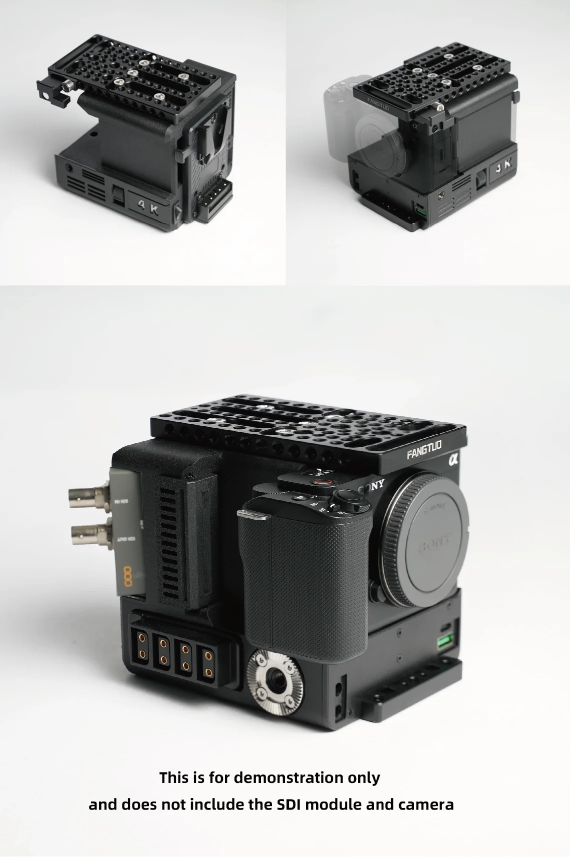 Sony ZV-E1 Camera Cage Cooler, Cinema Camera Kit & V-Mount Battery Expansion e1