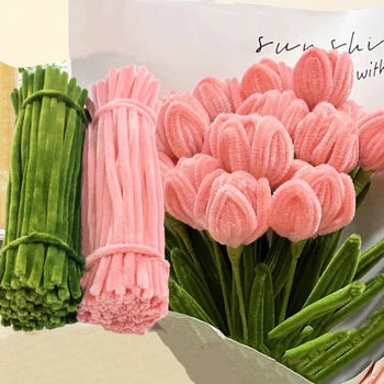 30cm Chenille Pipe Cleaners 1