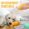 Durable Rubber Slippers-Shaped Chew Toy, Teeth Cleaning & Training, Indoor/Outdoor Play for Small, Medium, Large Dogs & Puppies 4