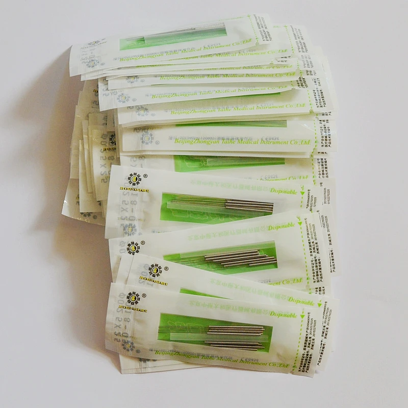 

Professional medical level sterile acupuncture needle disposable tube needle disinfection tube needle 500pcs/pack