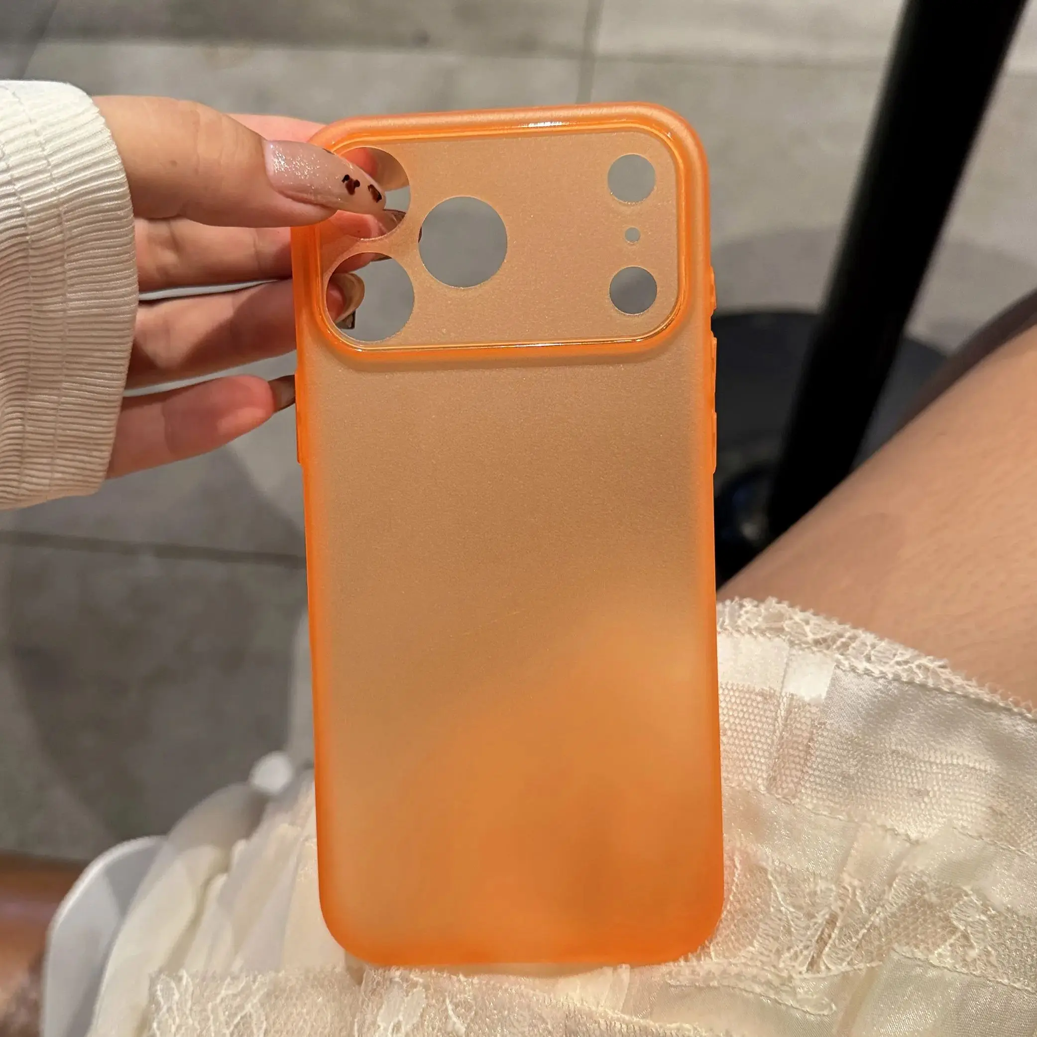 Sleek Matte Soft TPU Shockproof Translucent Phone Case