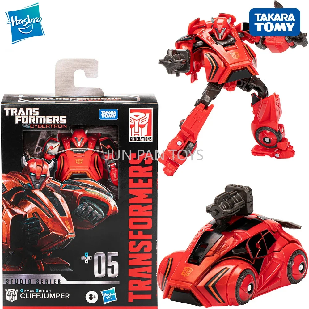 

Takara Tomy Hasbro Transformers Studio Series Deluxe War for Cybertron SSGE 05 Gamer Edition Cliffjumper Action Figure Model Toy