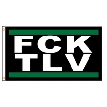 3x5 Ft FCK TLV Flag for Decoration