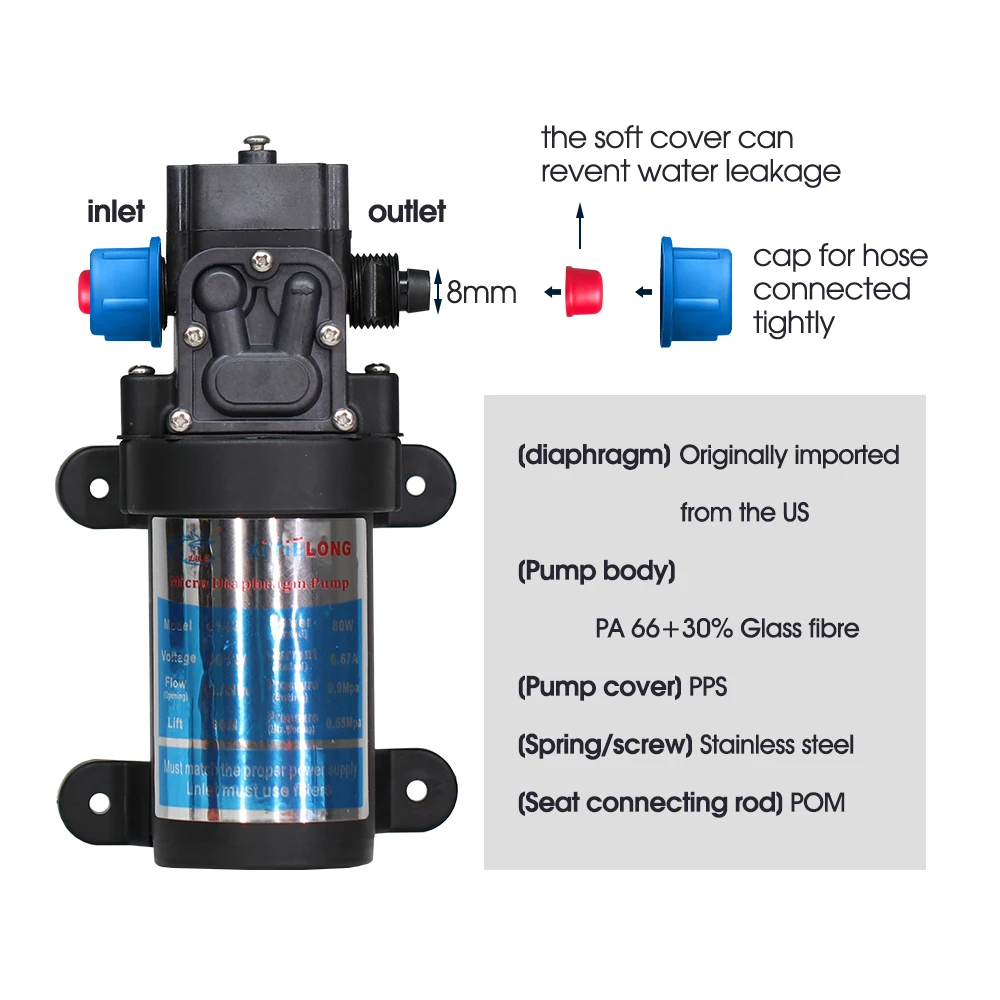 soquete para balde, plantas de jardim sistema de rega, 60W, 110-240V