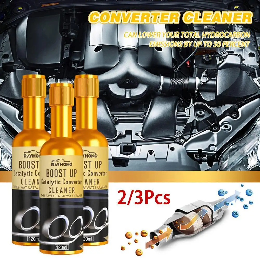 120ML Car Catalytic Converter Cleaners Engine Cleaner automotive Accelerators Clean Catalysts Engine CSV E5H7 catalytic converter cleaner catalytic converter 2/3pcs