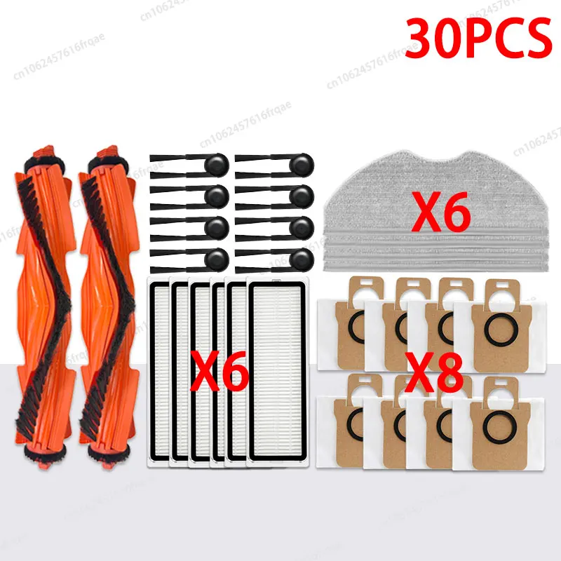 Paquete De 8 Alohadillas De Repuesto Para Trapeador I5 Copatibles Con IRobot Rooba Cobo I5