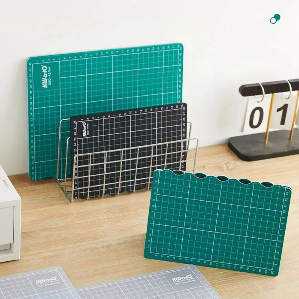 PVC 접이식 커팅 패드 A3-A4/A4-A5 사이즈 전환 가능 접이식 커팅 매트 수동 DIY 공예 작업대 패치워크 커팅 패드