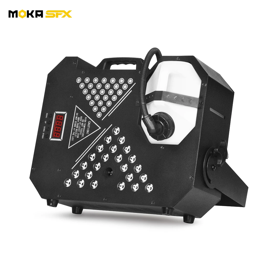 

1500W Vertical Smoke Machine 24X3W RGB LED Lights DMX Control Stage Smoke Generator Special Effects Fog Machine for Dj Party