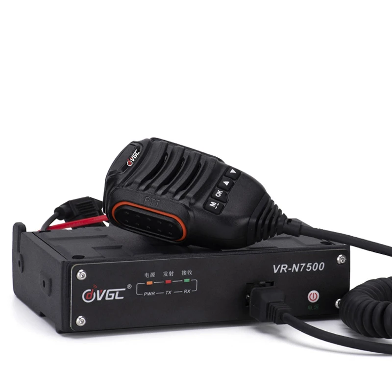 

VR-N7500 Dual Band Transceiver Mobile Radio Station VHF 136-174 UHF 400-470MHz Amateur Radio Walkie Talkie 50W Bluetooth Radio