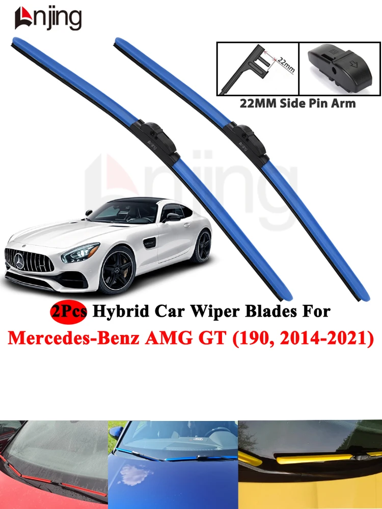 Premium Blue Wiper Blades for Luxury Performance Vehicles