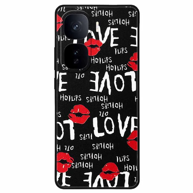 3D Relief Silicone Emboss Soft Protective Phone Case