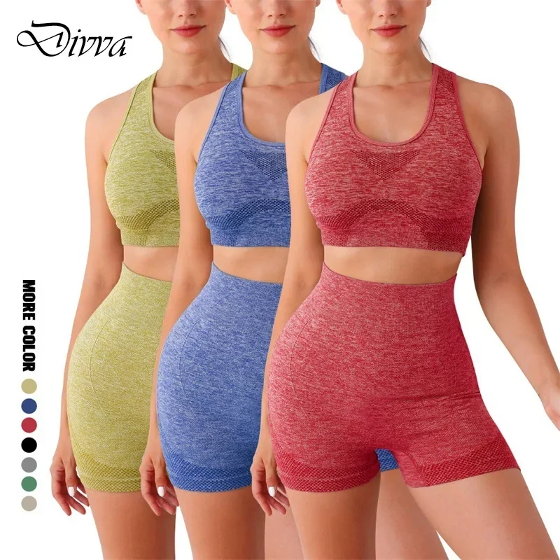 Yoga Set Gym Shorts Women Sport Bras Brassiere Workout Tops for Women Yoga Clothes Fitness Leggings Gym Set Seamless Yoga Sets women yoga sets 2 piece set seamless sports top leggings sport suit gym clothes fitness tracksuit workout net hole pants