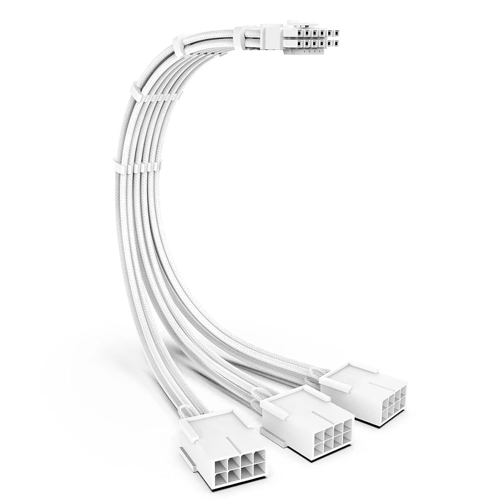 Formulamod PCI-E 5.0 16Pin(12+4) auf 3x8Pin, 12VHPWR 16AWG Netzteil-Verlängerungskabel für GPU RTX 4090 / 4080 / 4070s / 4070ti / 3090Ti – Detail 7