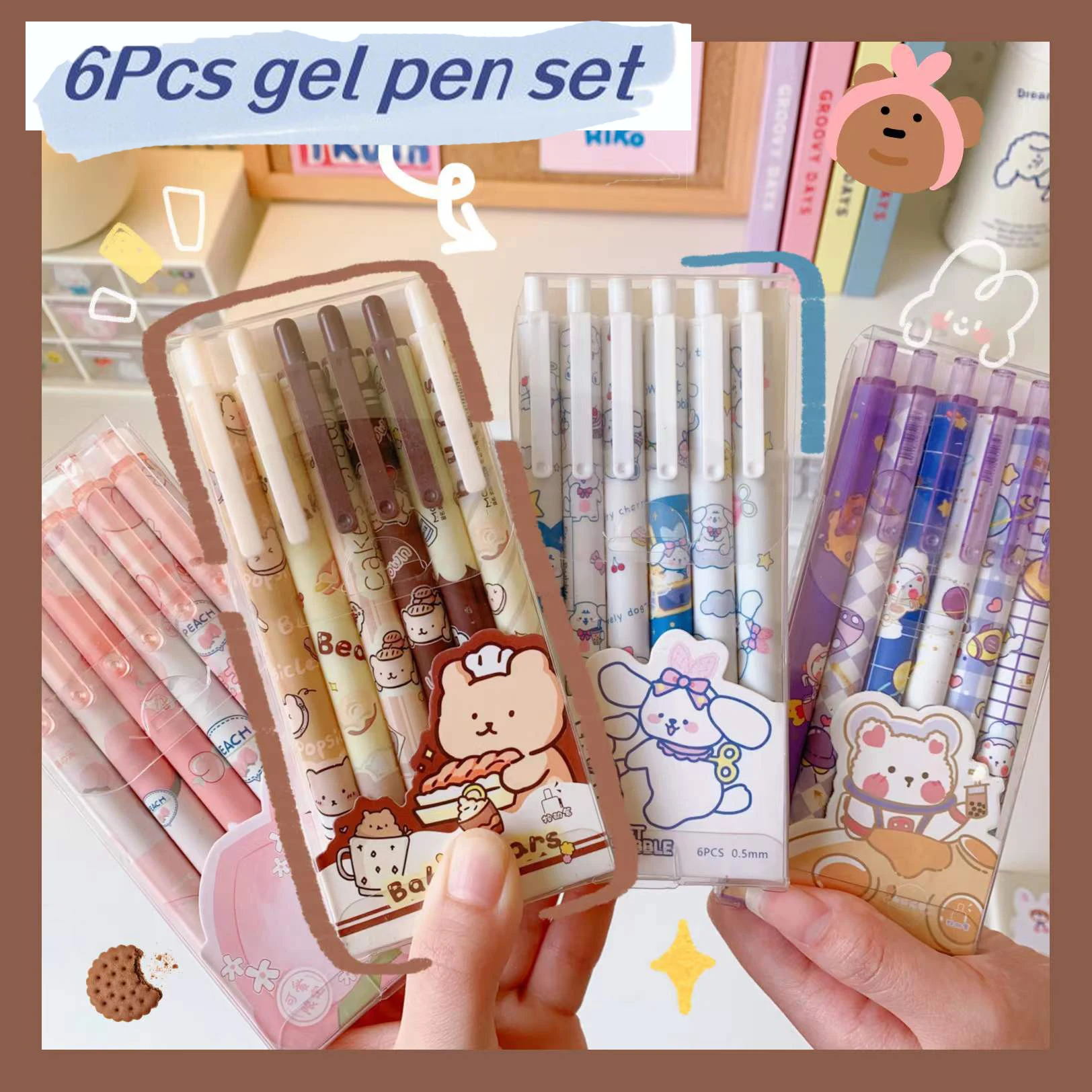 Japanese Kawaii Stationery School Office Supplies Kawaii Gel Pens