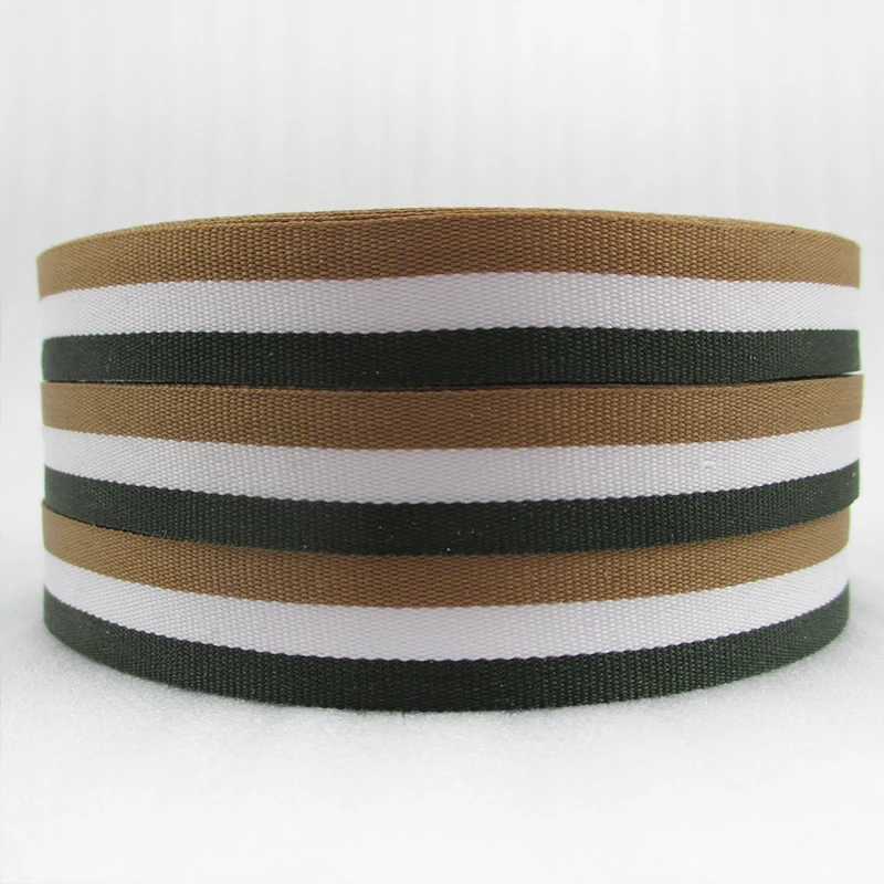 5 Yards Multi Size 16mm 25mm Striped Grosgrain Ribbon Stripes Festival Party Gift Decoration Crafts DIY Wrapping Accessories ribbon decoration ribbon supplies wrapping ribbon grosgrain ribbon