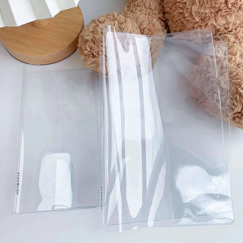 A5/A6 PVC Notebook Cover Transparent Protective Case Waterproof Journal