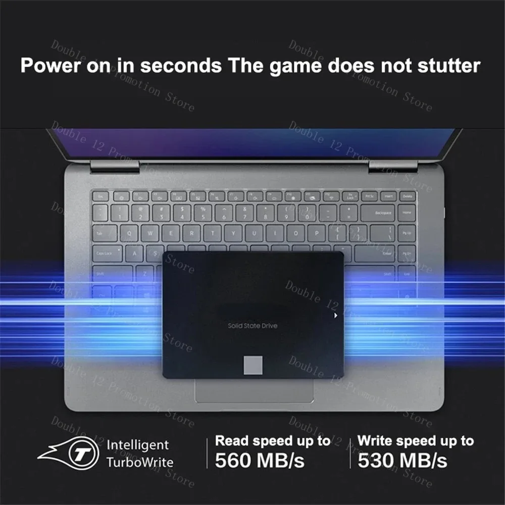 PC  SSD 870 QVO SATA 2.5 ϵ ̺,  ָ Ʈ ̺, HDD 8TB SSD 1TB 2TB 4TB ϵ ũ, ִ 560Mbs HDD