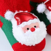 0-3 Years Children Stockings Baby Thickened Terry Xmas Warm Stuff Boy Girl Christmas Winter Clothing Accessories  Toddler Socks 5
