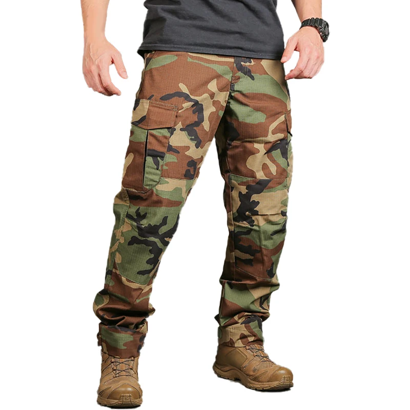 Emersongear-男性用ロングブルーラベルタクティカルコンバットパンツ