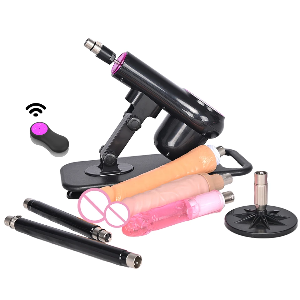 ROUGH BEAST Newly Upgraded Wireless Remote Control Sex Machine Women Automatic Masturbation Machine Pump Gun Love sex toy
