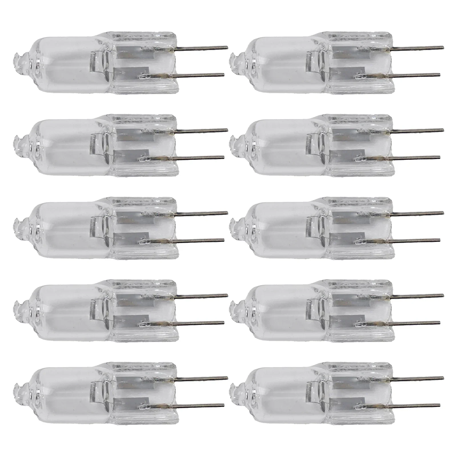 Halogen Lamp Bulb 2 Pin G4 12V 5W/10W/20W/30W/50W Desk Replacements 10pcs
