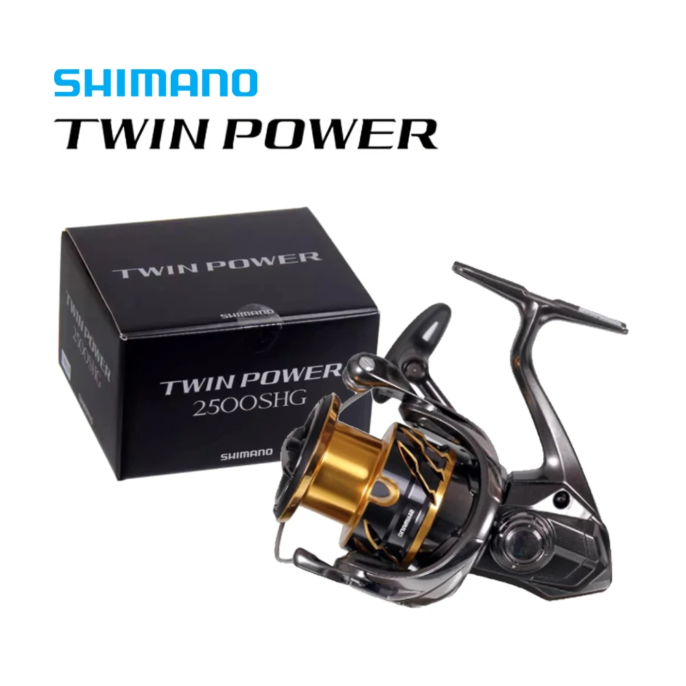 SHIMANO Original 2020 Twin Power Spinning Fishing Reel 5.1
