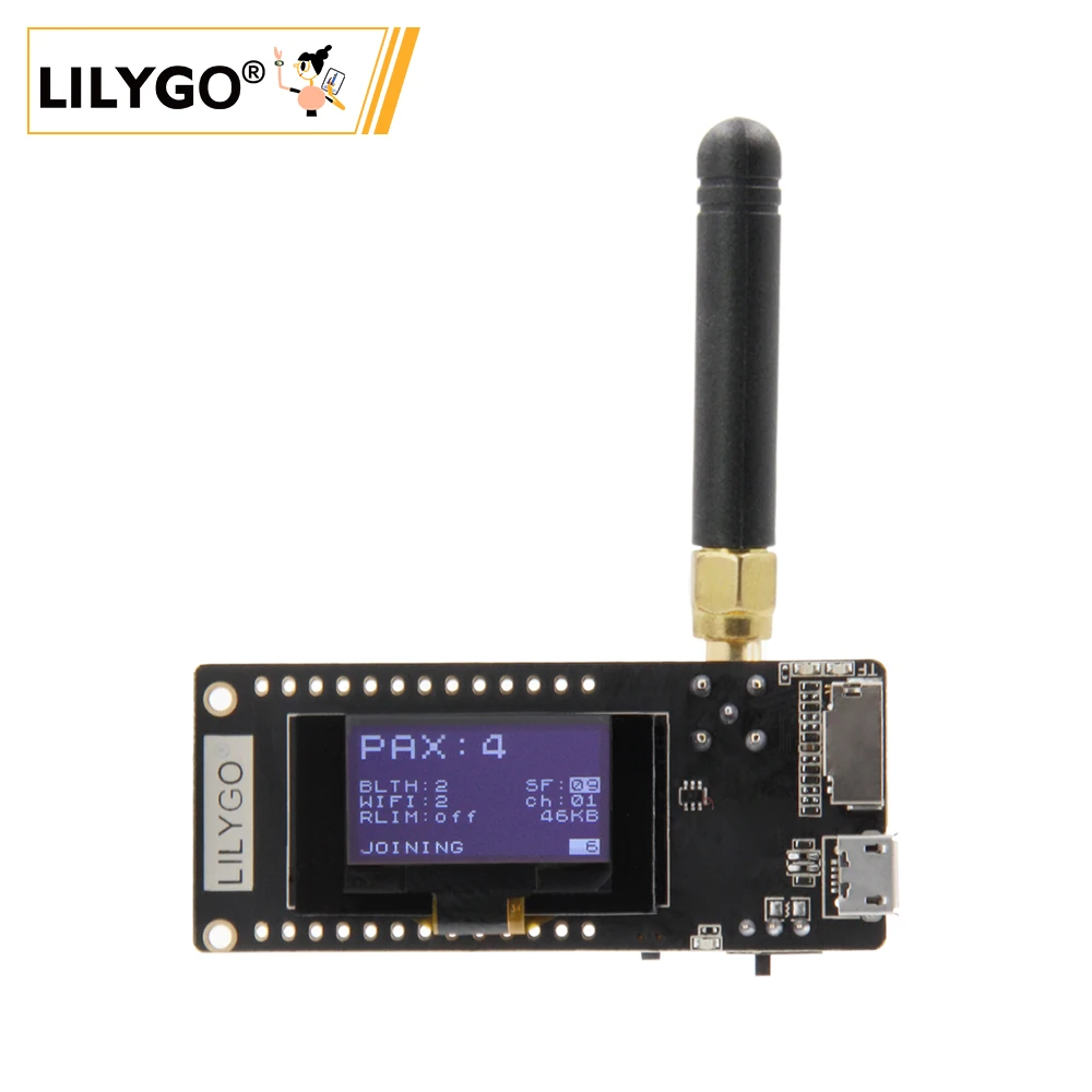 LILYGO LORA32 T-Beam ESP32 Carte de développement WiFi BLE CH9102F Puce