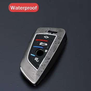 Custodia per chiave auto in Silicone in lega a 3 pulsanti per Peugeot 3008 208 308 508 408 2008 per Citroen C4 CACTUS C5 C3 C4L Protector - Custodia per chiave auto in Silicone in lega a 3 pulsanti per Peugeot 3008 208