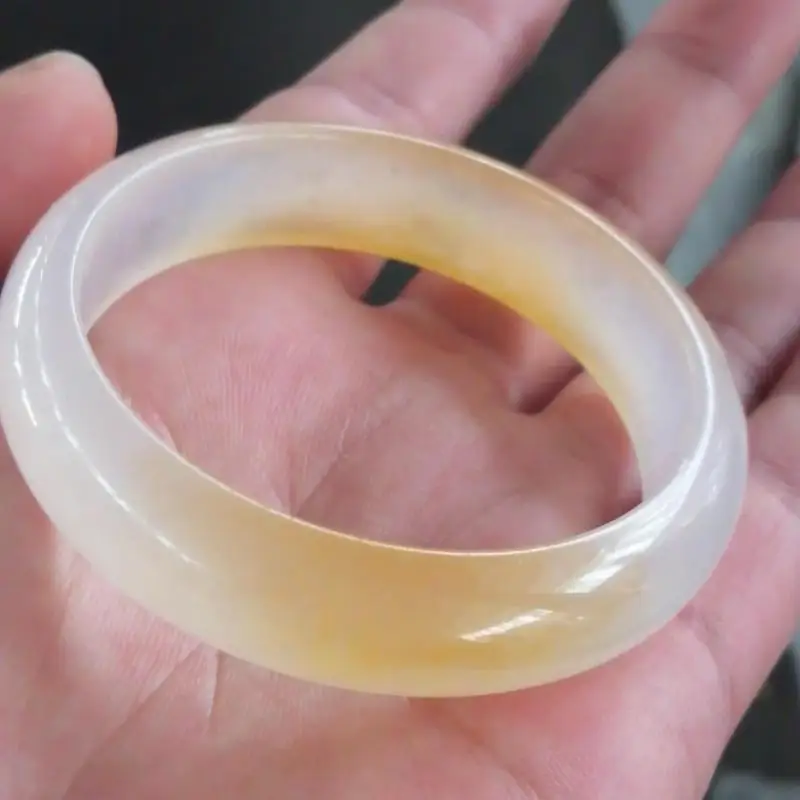 Send Certificate Natural Burma Jade Bangle Women Fine Jewelry Grade A Jades Stone Bangles