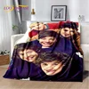 3D One-Direction Rock 1D Combinatio HD Soft Flannel Blankets,Throw Blanket Comfortable Blanket for Picnic Beds Sofa Home Bedroom 3