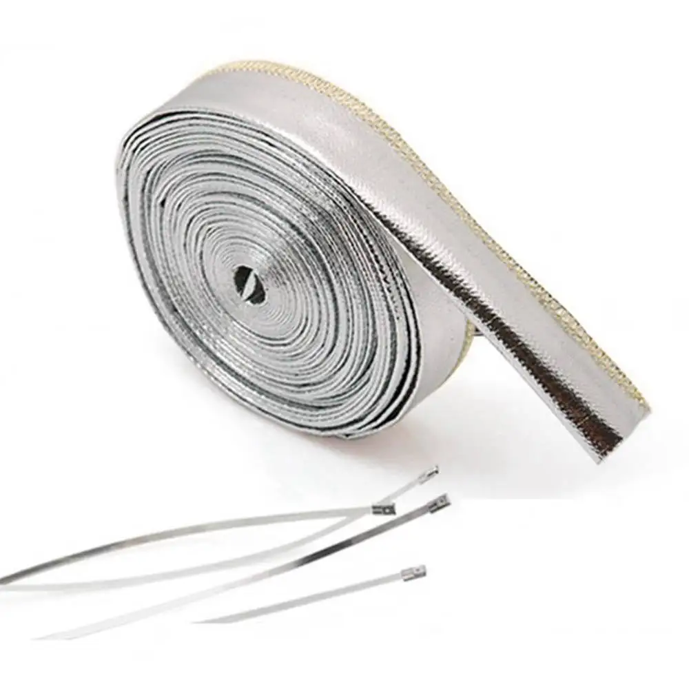 Aluminized Metallic Heat Shield Sleeve Insulated Wire Hose Cover Wrap  12mm*10 Meter For Volkswagen Vw Golf Mk3 Ep-wr120gz - Engine - AliExpress
