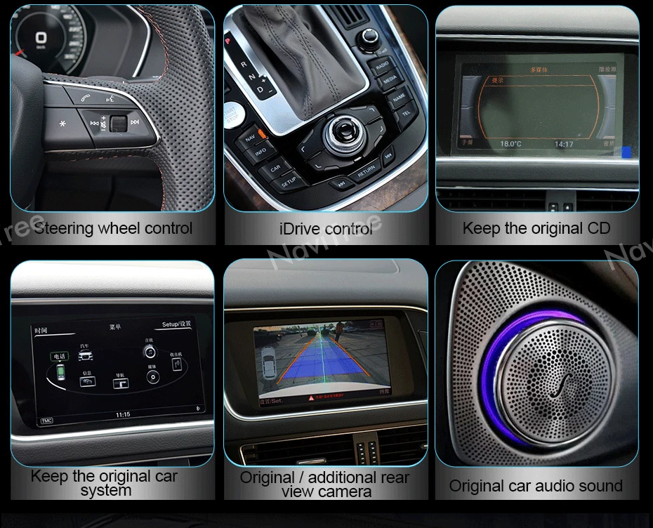 8G+256G Android 13 Car Radio Stereo GPS For Audi A3 8V S3 RS3 2014