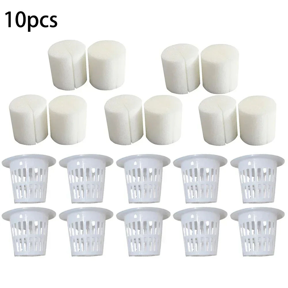 PE 32*30mm Mesh Pot Sponge Net Cup Basket Hydroponic Aeroponic Plant Grow Sponge Soilless Cultivation hydroponic gardening kit hydroponic planting tools hydroponic planting basket hydroponic root sponges 20pcs