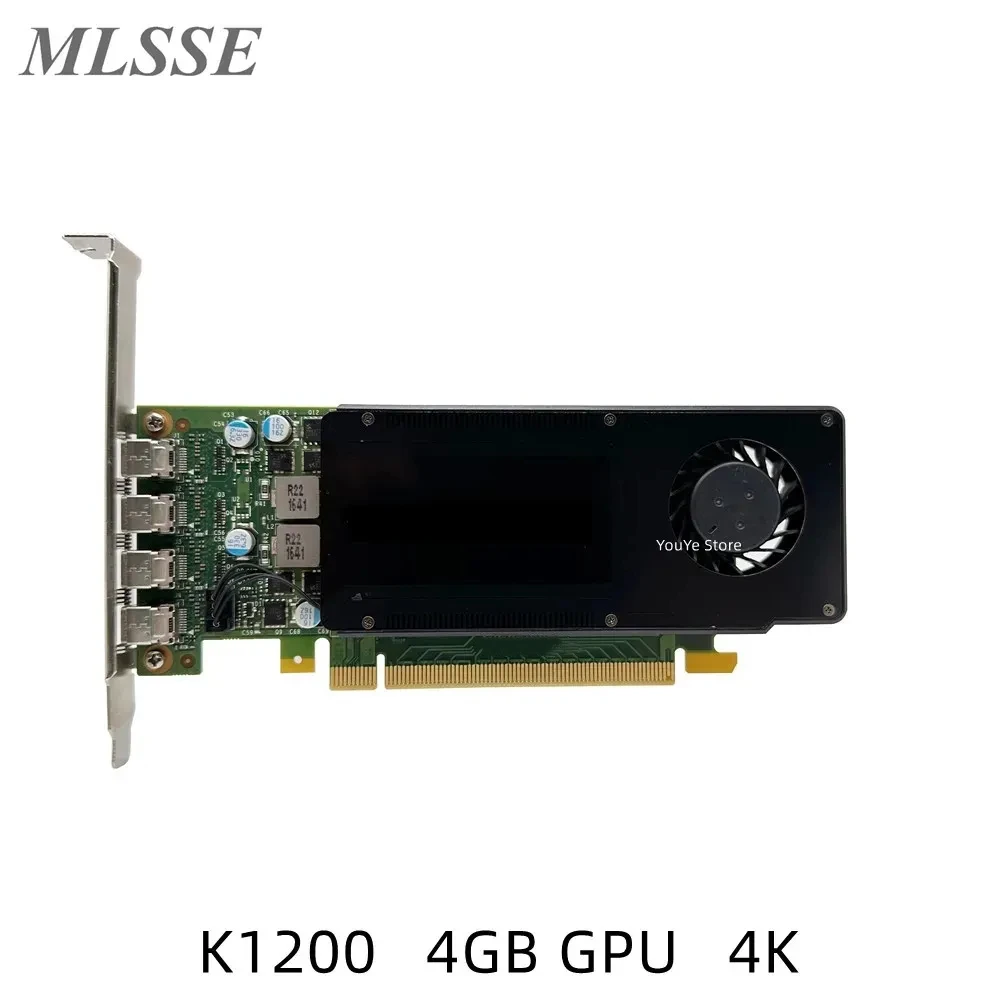Original For NVIDIA Quadro K1200 4GB Graphics Card Supports 4K - Main Image