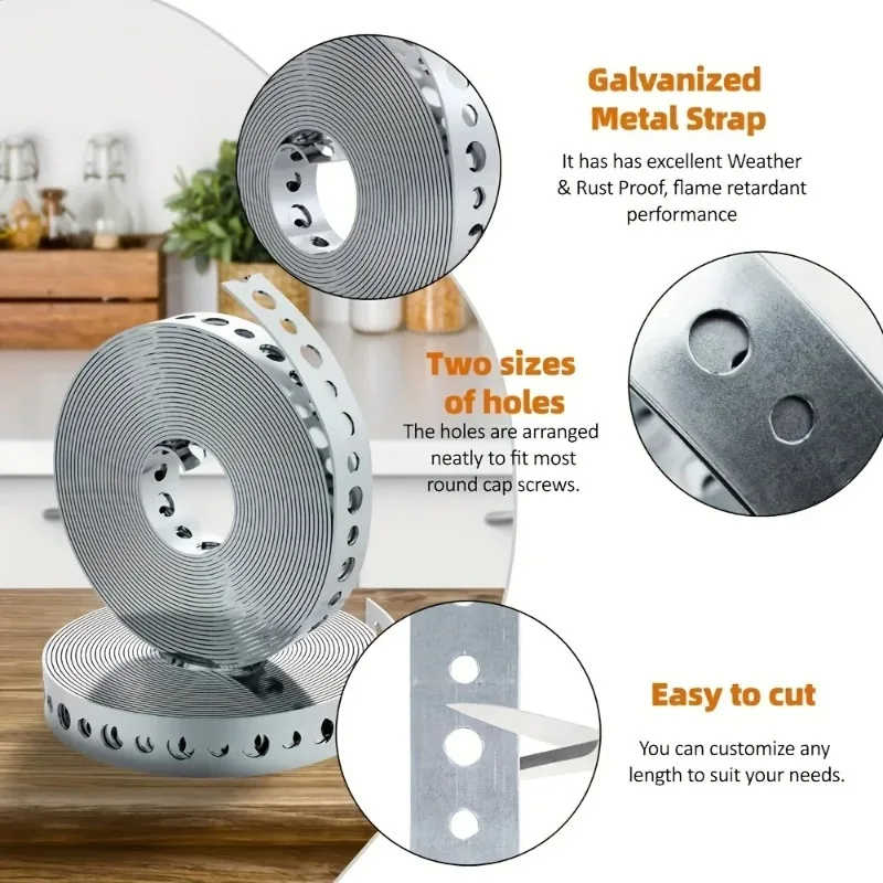 Galvanized Iron Tape Multi-Slot Metal for Pipe Support
