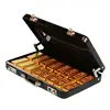 Miniature Items 1/6 Simulation Mini Golden Brick Bullion Cash Money Box Model Toys for Barbies Figurs Dolls DollHouse Accessorie 1